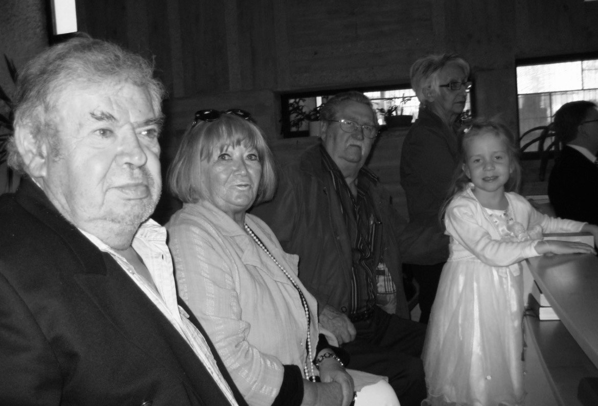 Mit meiner Familie als Kind