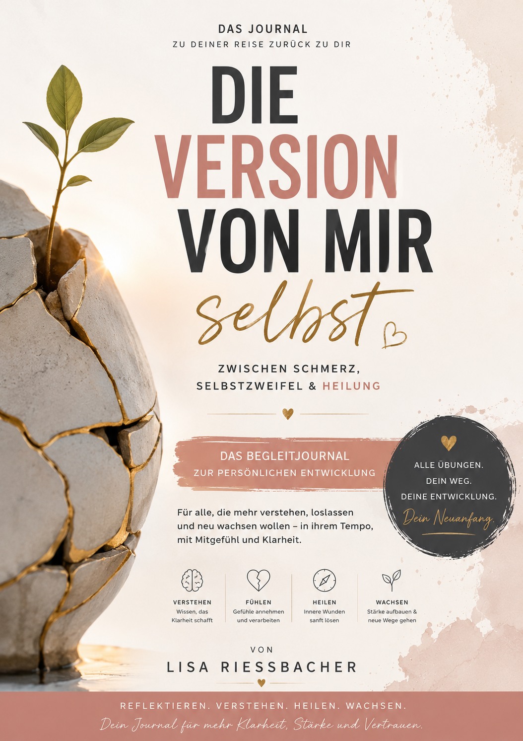 Cover des Begleitjournals Die Version von mir selbst